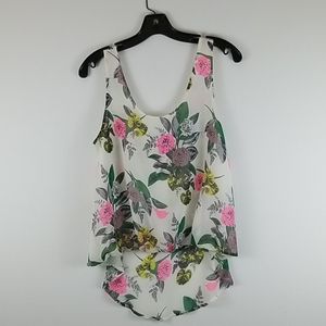 Astr flowy Hi-low Tank Top Dressy Blouse